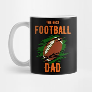 The Best Football Dad Mug